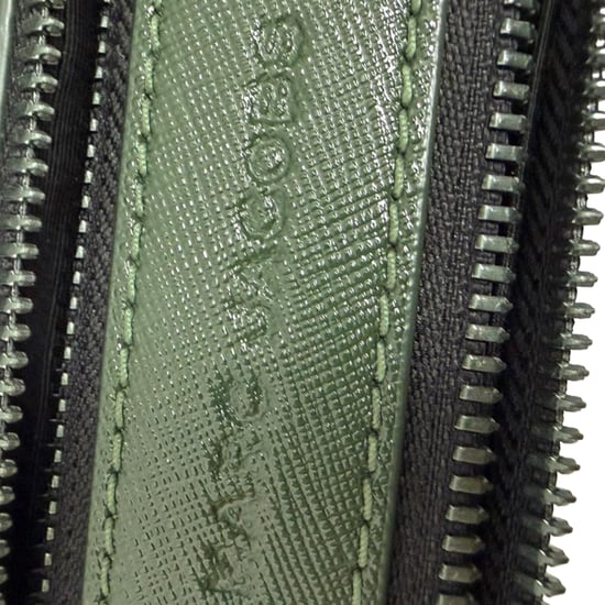 Marc Jacobs Small Snapshot Kameratasche aus olivgrünem Saffiano-Leder - Image 4