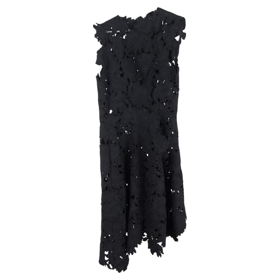 Sportmax Midikleid aus schwarzer Polyesterspitze - Image 2