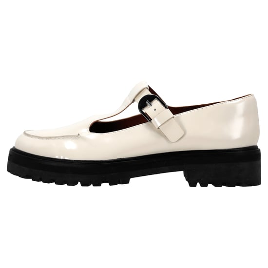 Reformation Mary Jane Ballerinas aus weißem Leder - Image 2