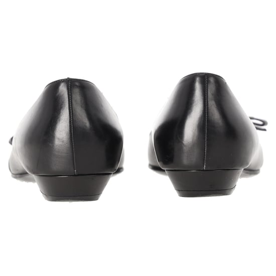 Dior Ballerinas mit spitzer Zehenpartie aus schwarzem Leder - Image 3