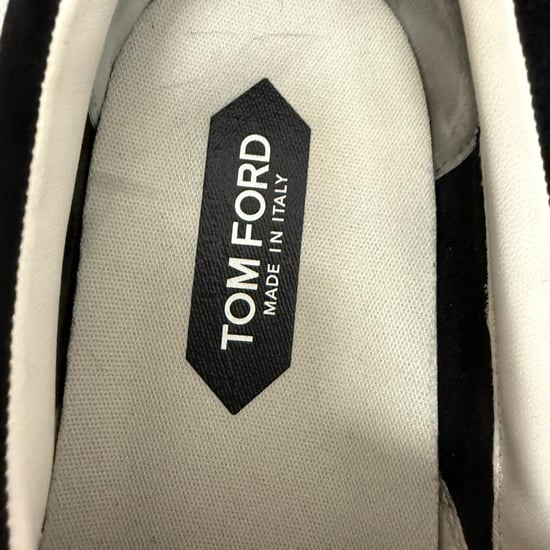 Tom Ford Jude Slip-On Sneakers aus schwarzem Wildleder - Image 6