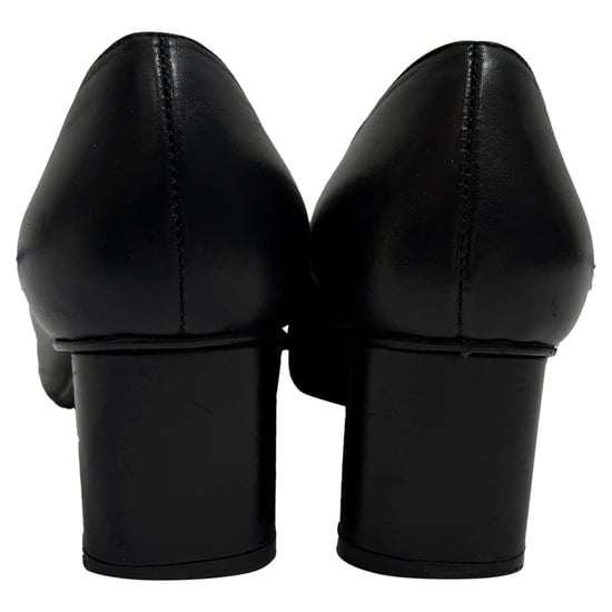 Salvatore Ferragamo Avery Pumps aus schwarzem Leder - Image 3