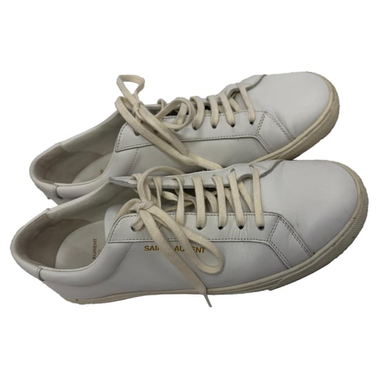 Saint Laurent Andy Low-Top-Sneaker aus weißem Kalbsleder - Image 5
