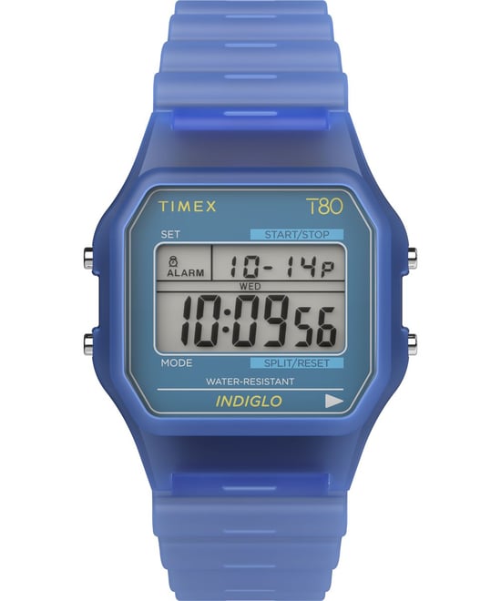 Timex T80 Blau Unisex Armbanduhr TW2Y34200 - Image 1