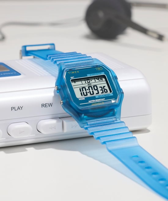 Timex T80 Blau Unisex Armbanduhr TW2Y34200 - Image 5