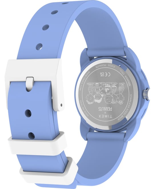 Timex Peanuts Time Teacher Blau Kind Armbanduhr TW2Y51100 - Image 4