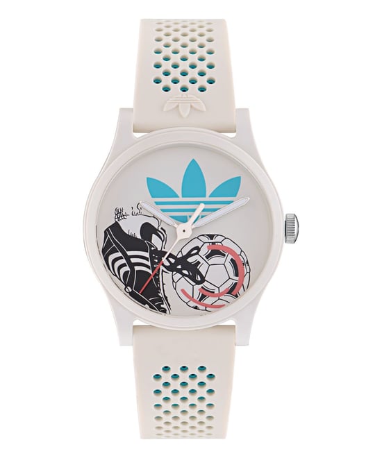 Adidas Originals Game Three Unisex Weißer Uhr AOSY26013 - Image 1