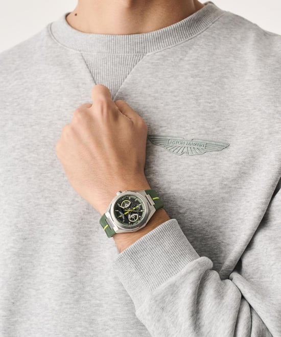 Aston Martin Thrill Tks W Herren Green Watch MTRI2S601 - Image 4