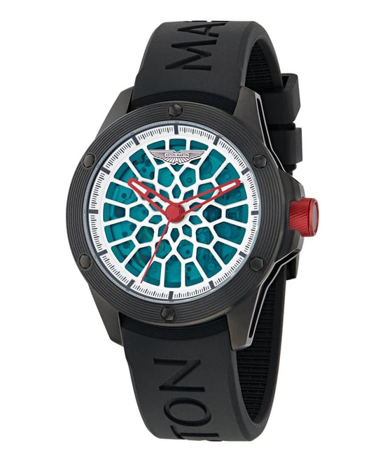 Aston Martin Thrill Rim Herren Schwarze Uhr MTRR1F502 - Image 3