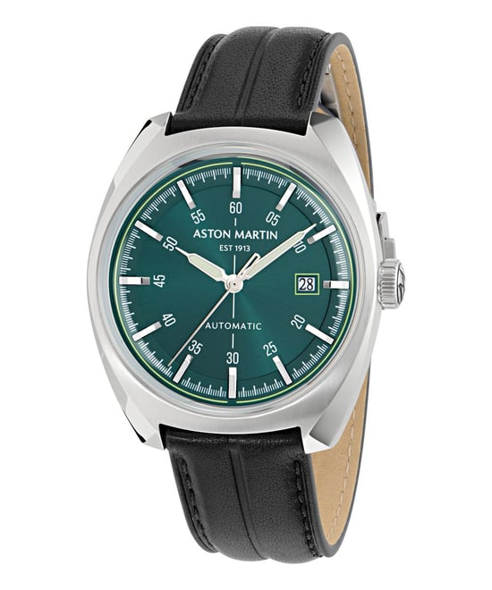 Aston Martin Timeless Ts2 Herren Schwarz Uhr MTTS2S603 - Image 3