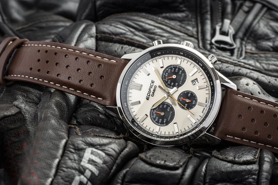 Casio Edifice Braun Herren Armbanduhr EFR-575L-7AEF - Image 3