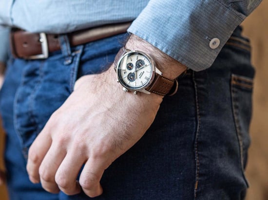 Casio Edifice Braun Herren Armbanduhr EFR-575L-7AEF - Image 4