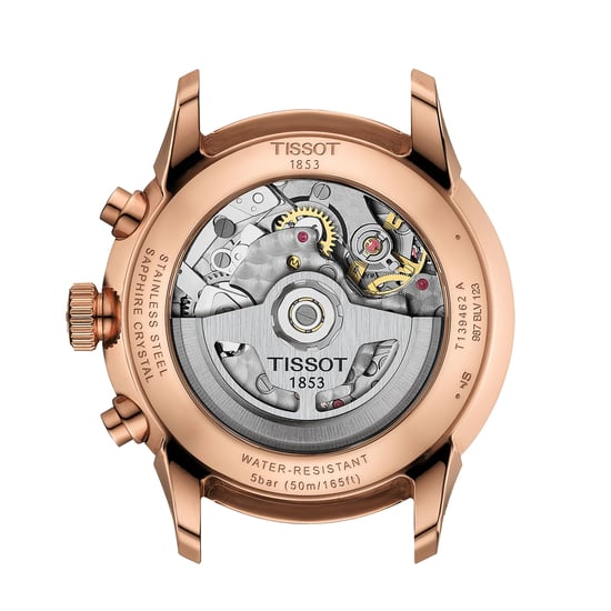Tissot Chemin Des Tourelles Braun Herren Armbanduhr T1394623629800 - Image 3