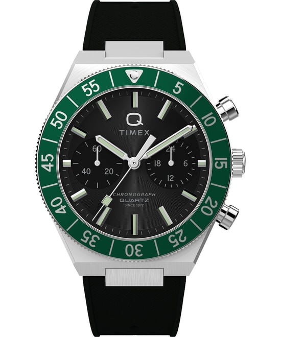 Timex Q Timex Continental Schwarz Herren Armbanduhr TW2Y56100 - Image 1