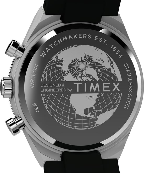Timex Q Timex Continental Schwarz Herren Armbanduhr TW2Y56100 - Image 3