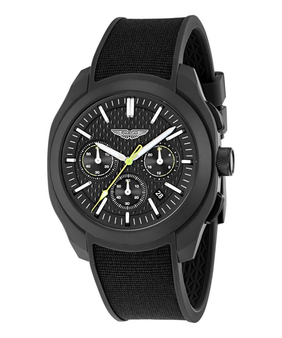 Aston Martin Thrill Crt Herren Schwarz Uhr MTRC1S601 - Image 3