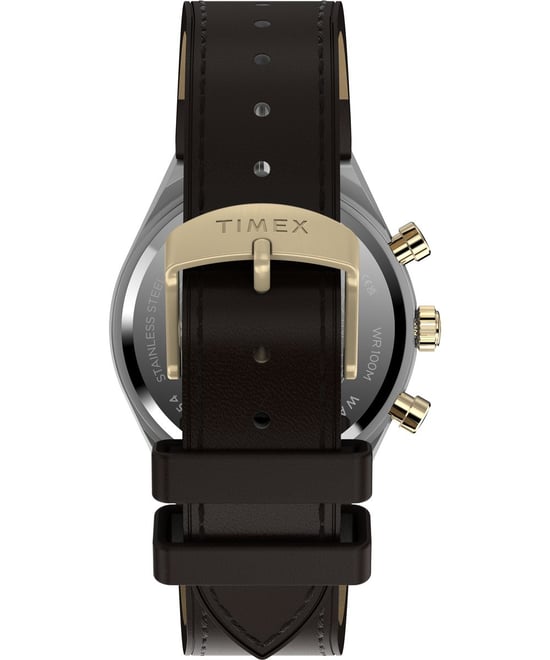 Timex Q Timex Continental Braun Herren Armbanduhr TW2Y56000 - Image 2