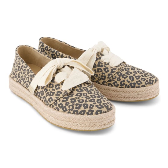 TOMS Carolina Lace Up Baumwoll Espadrilles Für Frauen In Haferflockenfarbe - Image 3
