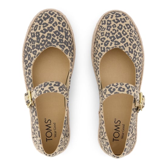 TOMS Carolina Mary Jane Textil Damen Haferflocken Espadrilles - Image 5