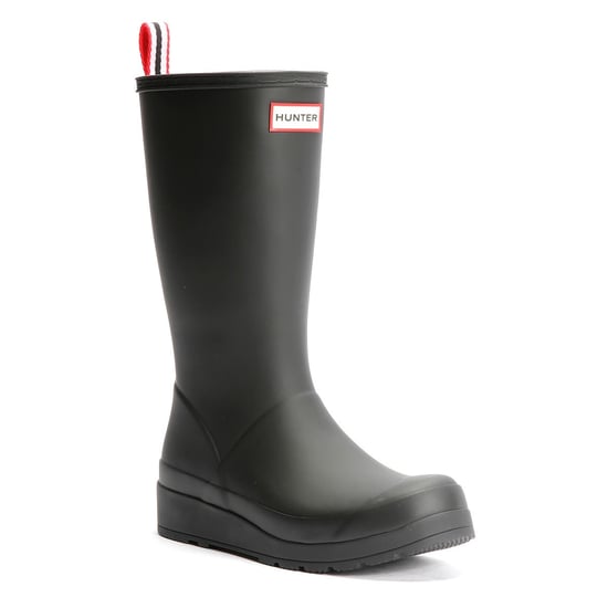 Hunter Play Tall Gummi Damen Schwarze Gummistiefel - Image 2