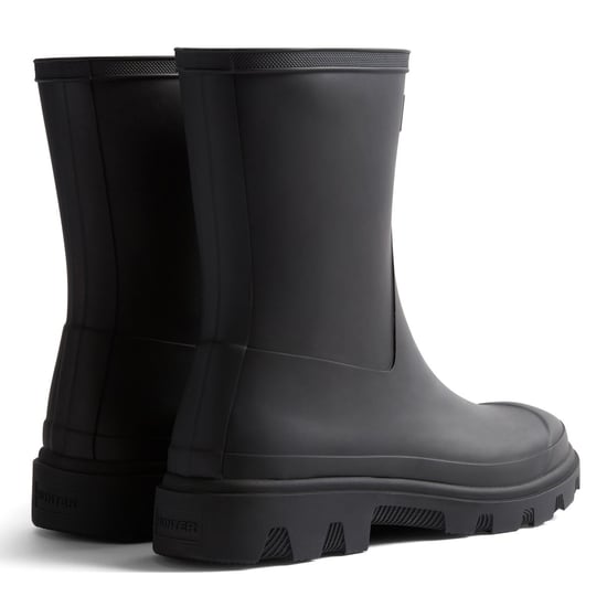 Hunter Downpour Short Gummi Damen Schwarze Gummistiefel - Image 6