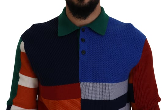 Mehrfarbiger Strickpullover - Image 4