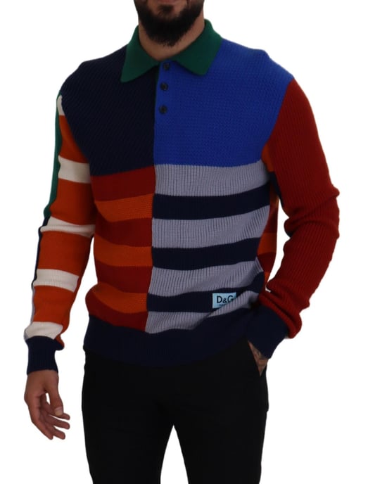 Mehrfarbiger Strickpullover - Image 5