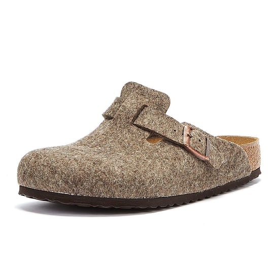 Kaufen Sie Birkenstock Boston Braune Hausschuhe - Image 3