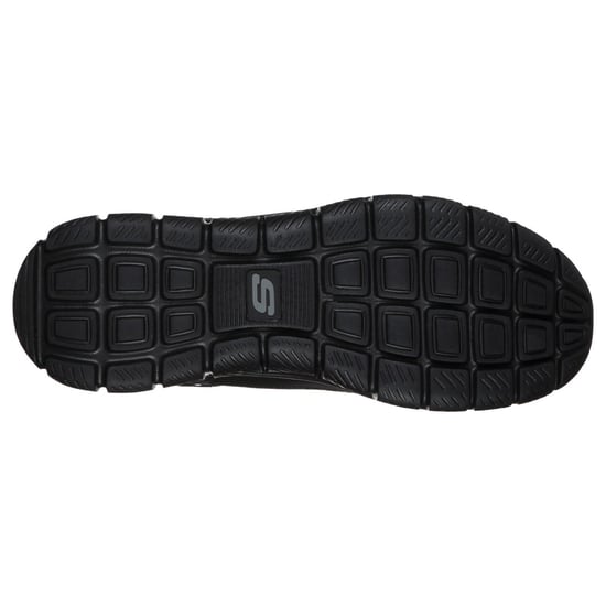 Skechers Track Knockhill Schwarze Ledersneaker Für Herren - Image 2