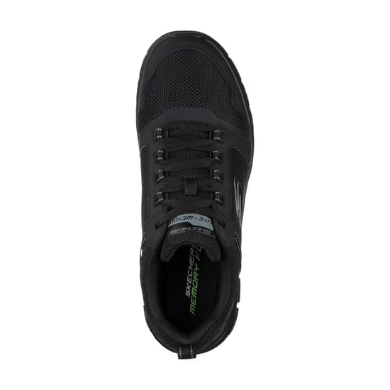 Skechers Track Knockhill Schwarze Ledersneaker Für Herren - Image 3