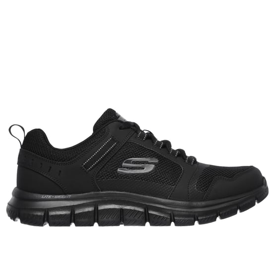 Skechers Track Knockhill Schwarze Ledersneaker Für Herren - Image 5