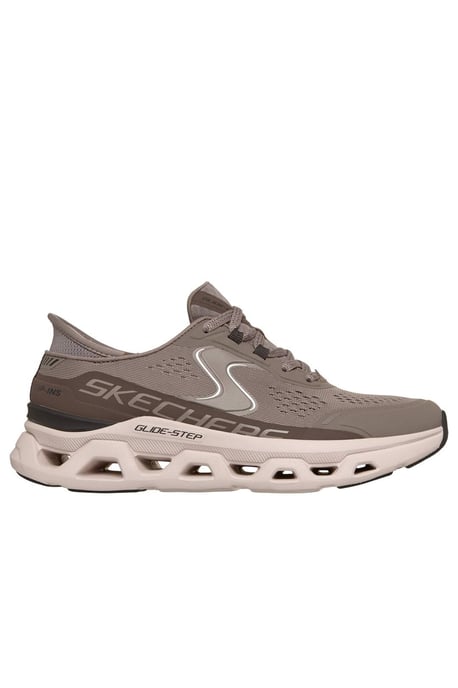 Skechers Slip-Ins Glide Step Altus Mesh Damen Khaki Sneaker - Image 2
