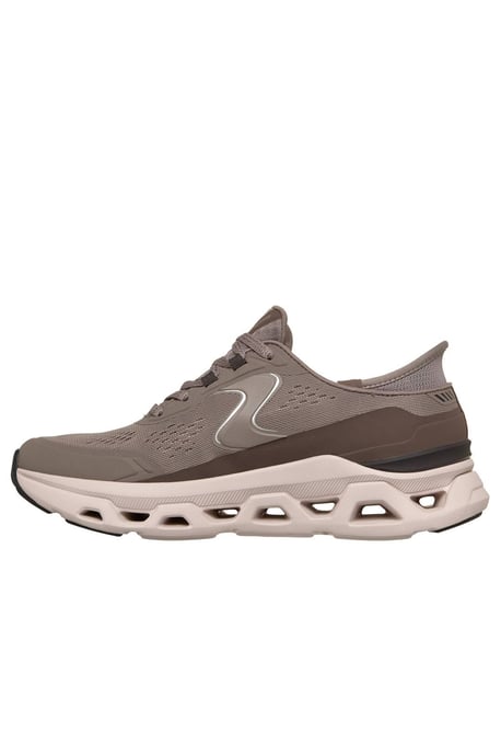 Skechers Slip-Ins Glide Step Altus Mesh Damen Khaki Sneaker - Image 3