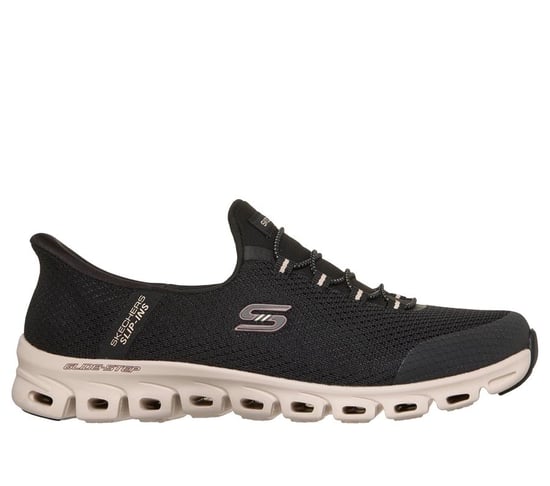 Skechers Slip-Ins Glide Step Vibey Mesh Damen Black Sneaker - Image 2
