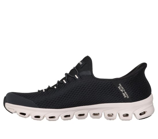 Skechers Slip-Ins Glide Step Vibey Mesh Damen Black Sneaker - Image 3