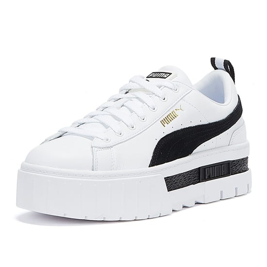 Puma Mayze Damen Weiß / Schwarz Sneakers - Image 3