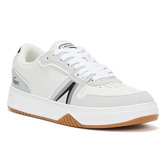 Lacoste L001 0722 2 Herren Sneakers Weiß / Schwarz - Image 2