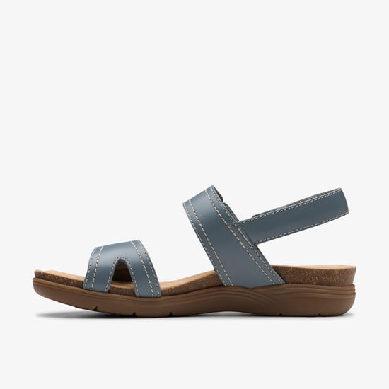 April Clover Blue Grey Comb Sandalen - Image 2