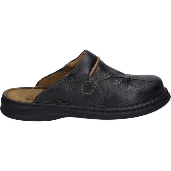 JOSEF SEIBEL Herren Clog Klaus in schwarz/cognac - Image 2