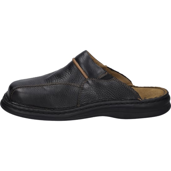 JOSEF SEIBEL Herren Clog Klaus in schwarz/cognac - Image 3