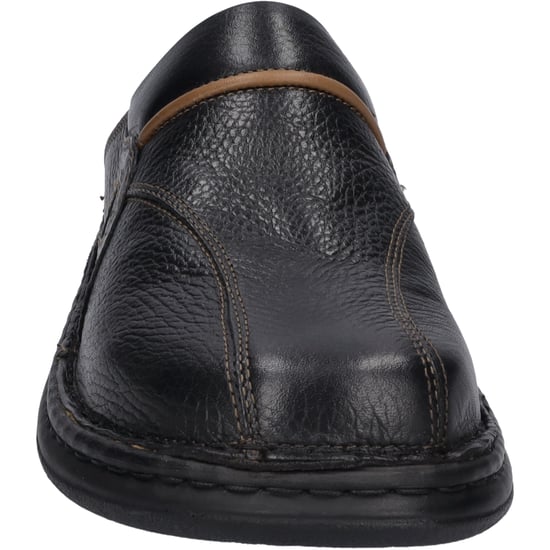 JOSEF SEIBEL Herren Clog Klaus in schwarz/cognac - Image 5