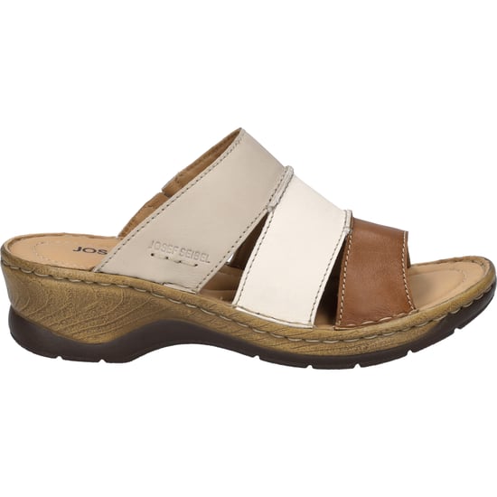 JOSEF SEIBEL Damen Clog Catalonia 86 in cognac-multi - Image 2