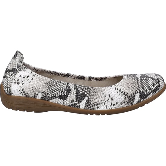 JOSEF SEIBEL Damen Ballerina Fenja 01 in weiss-schwarz - Image 2