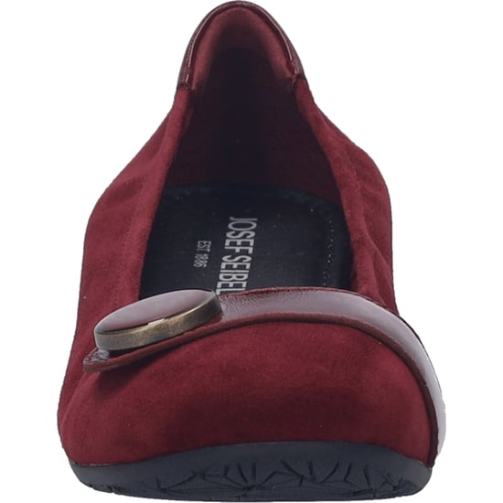 JOSEF SEIBEL Damen Ballerina Florina 06 in bordeaux - Image 5