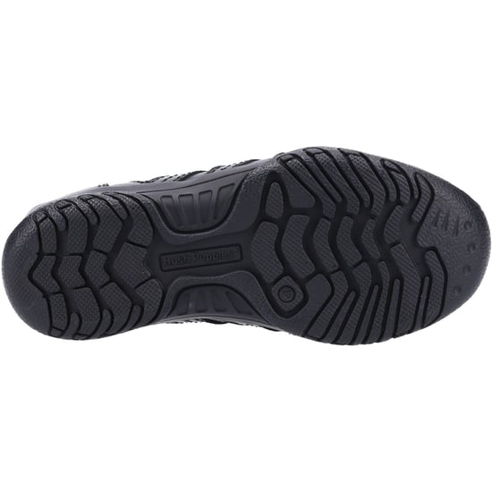 Hush Puppies Jezza 2 Senior Die Schwarzen Schnürschuhe Für Jungen Aus Leder - Image 3