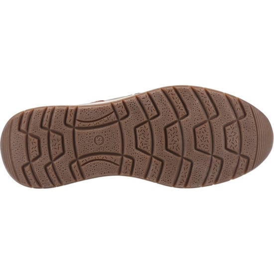 Hush Puppies Cole Leder Loafer Mit Khaki/Marineblauem/Beigem Leder Für Herren. - Image 3