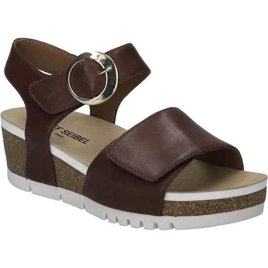JOSEF SEIBEL Damen Sandale Quinn 16 in cognac - Image 1