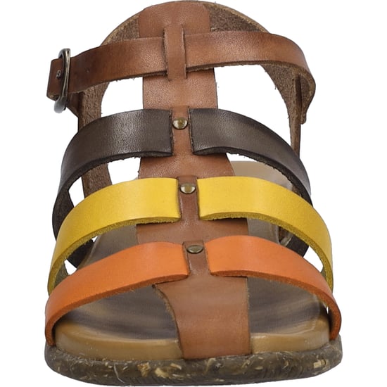 JOSEF SEIBEL Damen Sandale Fabricia 04 in cognac-multi - Image 4