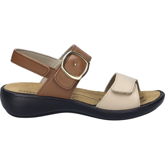 JOSEF SEIBEL Damen Sandale Ibiza 12 in creme-cognac - Image 2