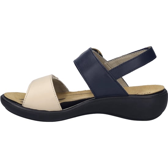 JOSEF SEIBEL Damen Sandale Ibiza 12 in creme-dunkelblau - Image 3